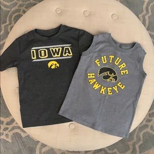 Set of 2 Iowa Toddler shirts- size 3T